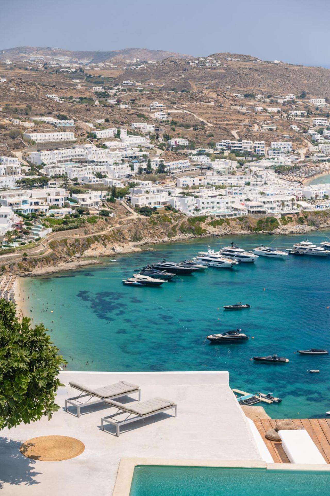 Psarou, The Above Nammos Experience Psarou (Mykonos) Exterior foto